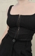 Top Corset Fátima Negro (S al XL) - comprar online