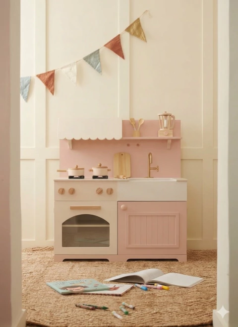 Wonderkitchen Vintage Rosa