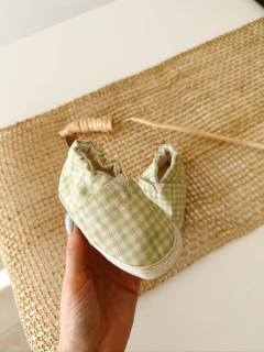 Alpargata Vichy Pistacho en internet