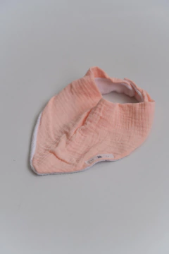 Babero Muselina Rosa Bebé