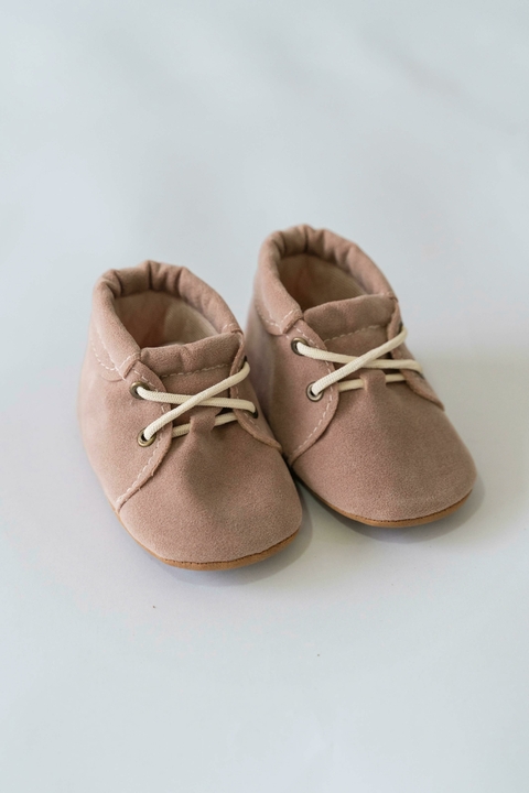 Botita Alerce gamuza nude - comprar online