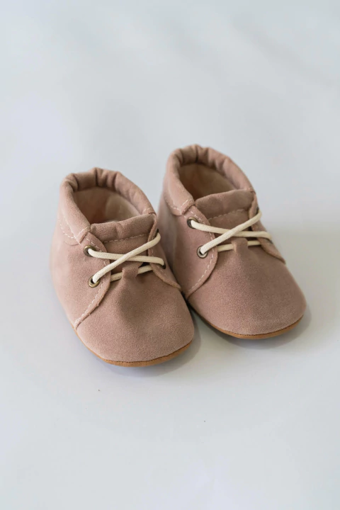 Botita Alerce gamuza nude - comprar online