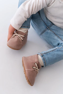 Botita Alerce gamuza nude - tienda online