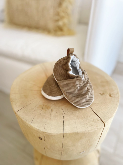 Alpargatas Corderoy Chocolate