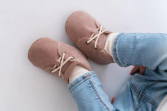 Botita Alerce gamuza nude - comprar online