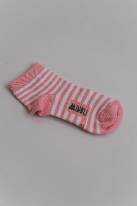 Medias Rayadas Rosa