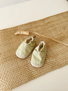 Alpargata Vichy Pistacho - Minoli