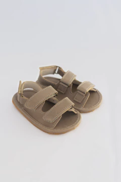 Sandalias Birk Visón cuero - comprar online