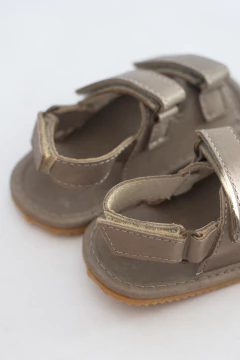 Sandalias Birk Visón cuero - Minoli