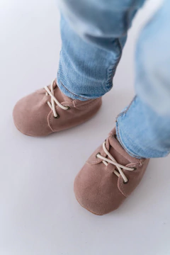 Botita Alerce gamuza nude - Minoli