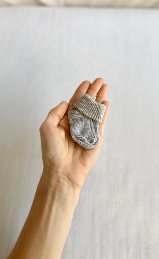 Medias Bebé Gris