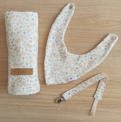 Babero Muselina Mariposas - comprar online
