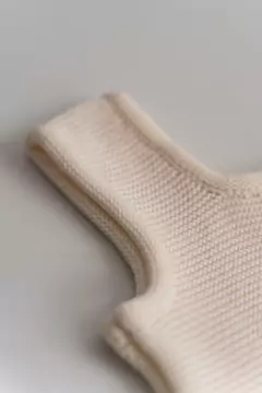 Chaleco Tejido Crudo en internet