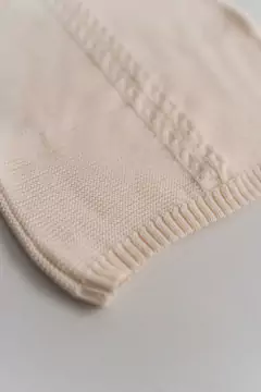 Chaleco Tejido Crudo - Minoli