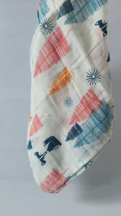 Mantita Muselina Bosque