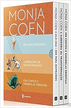 MONJA COEN - CAIXA COM 3 VOLS. -