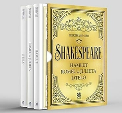 Biblioteca de Ouro - Shakespeare - Box com 3 Livros