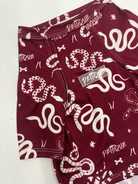 Pijama/ Remera Snakes Cereza - comprar online