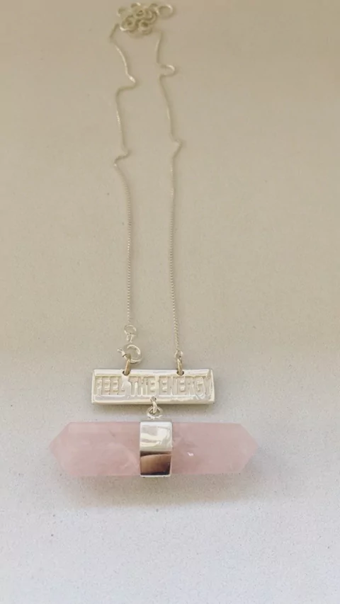 FEEL The energy | quartzo rosa