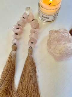 colar de mesa Quartzo Rosa - Laura Homrich | feelings