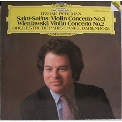 Itzhak Perlman / Daniel Barenboim: Saint - Saenz: Violin Concerti Nº 3 / Wieniawski Violín Concerto Nº 2 - CD