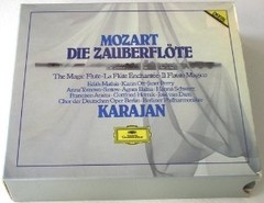 Von Karajan: Mozart Die Zauberflöte (Box-set 3 CDs + Libreto)