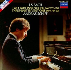 András Schiff: Bach - Two Part Inventions - CD