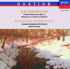 Vladimir Ashkenazy: Rachmaninoff - Piano Concerto Nº 2 / Paganini: Rhapsody on a Theme - CD