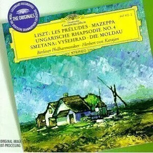 Von Karajan: Liszt / Mazeppa / Smetana - CD