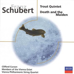 Schubert - Trout Quintet / Death and the Maiden: Clifford Curzon / Vienna Philharmonic Octet / Vienna Philharmonic Quartet - CD