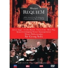 Requiem - Mozart: Georg Solti / Cecilia Bartoli / Arleen Auger / Rene Pape - DVD