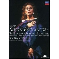 Simon Boccanegra - Verdi: Kiri Te Kanawa / George Solti - DVD