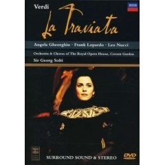 La Traviata: Verdi - Georg Solti / The Royal Opera House / Angela Gheorghiu / Frank Lopardo - DVD