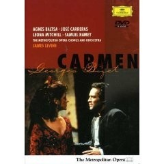 Carmen - Bizet: José Carreras / Agnes Baltsa / James Levine - DVD