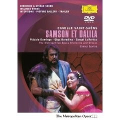 Samson et Dalila - Saint-Saens: Plácido Domingo / James Levine - DVD