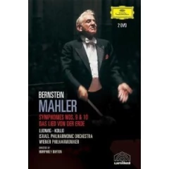 Mahler Symphonies 9 & 10 & Das Lied der Erde: Leonard Bernstein - 2 DVD
