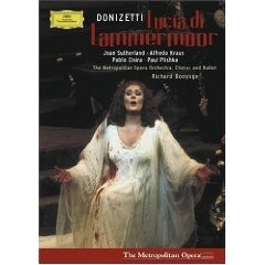 Lucia di Lammermoor - Donizetti - Joan Sutherland / Alfredo Kraus - DVD