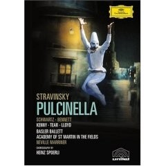 Pulcinella - Stravinsky: Sir Neville Marriner / Academy of St. Martin in the Fields / Heinz Spoerli / Sheldon Schwartz - DVD