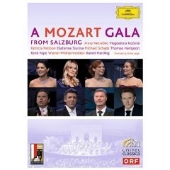 A Mozart Gala from Salzburg: Anna Netrebko - Magdalena Kozená - DVD