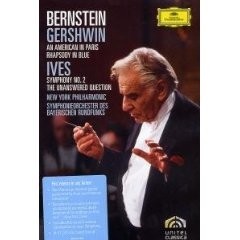 Leonard Bernstein: American in Paris - Gershwin / Sympony 2 - Ives - DVD