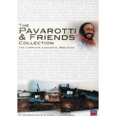 Luciano Pavarotti & Friends Collection - The Complete Concerts 1992 - 2000 (Box set 4 DVDs)