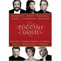 Puccini Gold: Pavarotti / Freni / Domingo / Milnes / Von Karajan - DVD