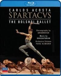 Spartacus - Khatchaturian: The Bolshoi Ballet / Carlos Acosta (Bluray)