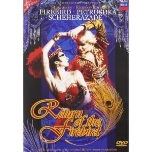 Stravinsky - Return of the Firebird - The Firebird - Petrushka and Scheherazade: Ballets Russes / Andris Liepa - DVD