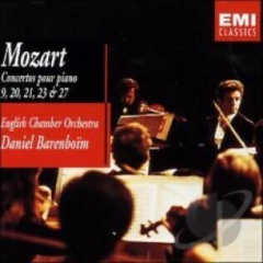 Daniel Barenboim: Mozart - Concertos pour piano 9, 20, 21, 23, & 27 (2 CDs)