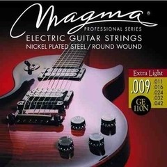 Cuerdas para guitarra eléctrica - Magma - GE11ON - Nickel - 009 EL