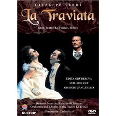 La Traviata - Verdi: Edita Gruberova / Neil Shicoff / Dir. Carlo Rizzi - DVD