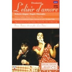 L'elisir d'amore - Donizetti: Opera National de Lyon / Angela Gheorghiu / Roberto Alagna (2 DVDs)