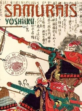 Samurais - Utagawa Yoshiiku ( Libro de postales )