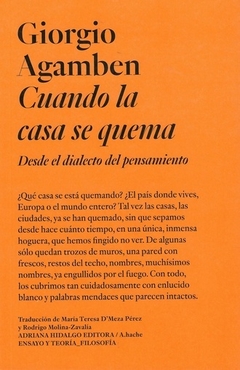 Cuando la casa se quema - Giorgio Agamben